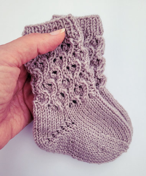 Baby Socks Knitting Pattern