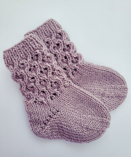 Baby Socks Knitting Pattern