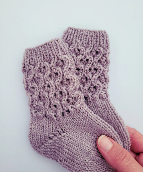 Baby Socks Knitting Pattern