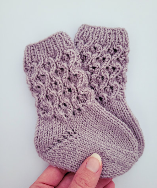 Baby Socks Knitting Pattern