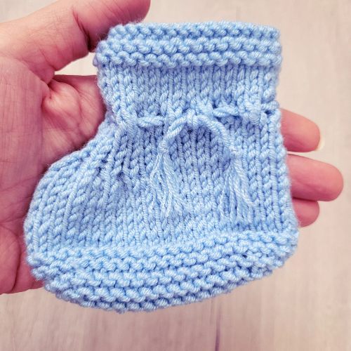 Baby Booties Knitting Pattern