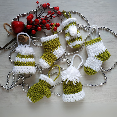 Christmas Ornaments Crochet Pattern