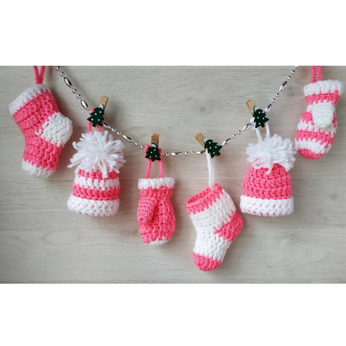 Christmas Ornaments Crochet Pattern