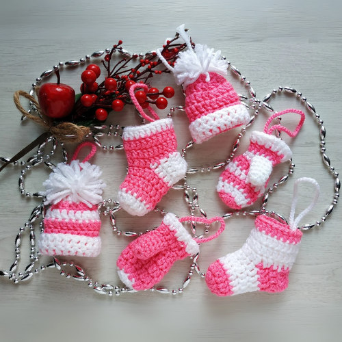 Christmas Ornaments Crochet Pattern