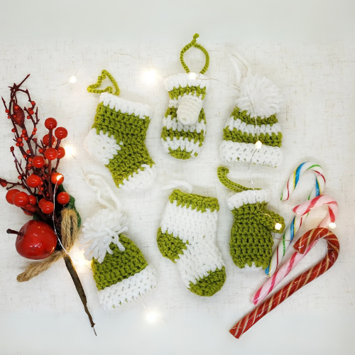 Christmas Ornaments Crochet Pattern